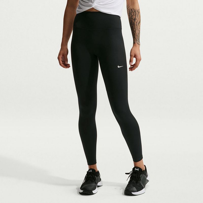Women's Nike One High-Waisted Leggings, Size: Large, Black