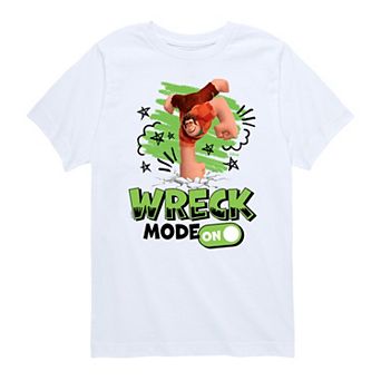 Disney's Wreck It Ralph Wreck Mode On Graphic Tee
