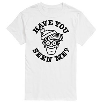 Men's Where's Waldo Have You Seen Me Graphic Tee
