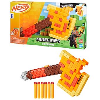 Nerf Minecraft Firebrand Blaster