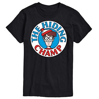 Men's Where's Waldo The Hiding Champ Graphic Tee