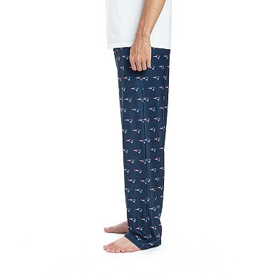 Men's New England Patriots Allover Print Knit Pants