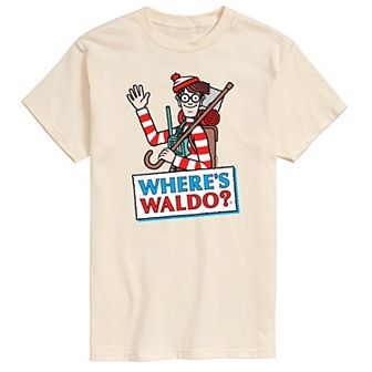Men's Where's Waldo Logo Graphic Tee