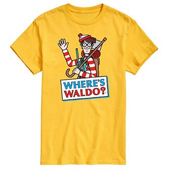 Men's Where's Waldo Logo Graphic Tee