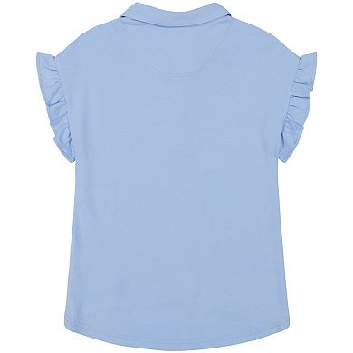 Girls 4-16 IZOD Short Sleeve Ruffle Top