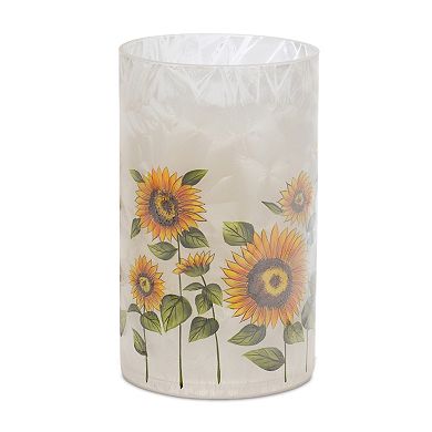 Melrose Sunflower Candle Holder Table Decor 3-piece Set