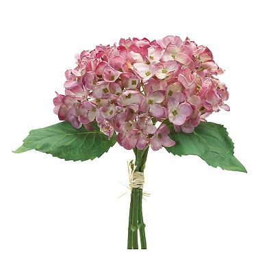 Melrose Artificial Hydrangea Floral Bundle 6-piece Set