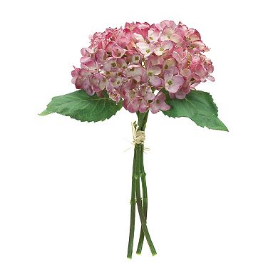 Melrose Artificial Hydrangea Floral Bundle 6-piece Set