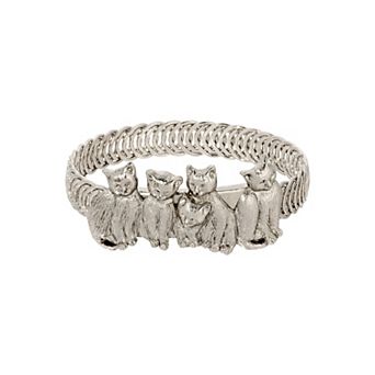 1928 Cat Wrap Bracelet