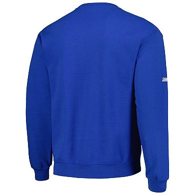Men's Stitches  Royal New York Mets Pullover Sweatshirt