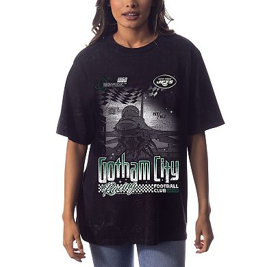 Unisex The Wild Collective Black New York Jets Tour Band T-Shirt