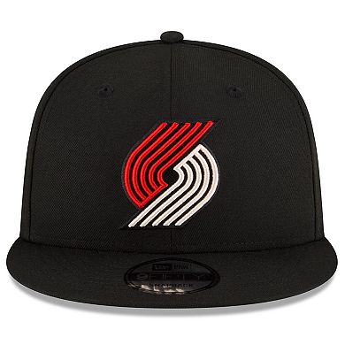 Men's New Era  Black Portland Trail Blazers 2023/24 City Edition Alternate 9FIFTY Snapback Adjustable Hat