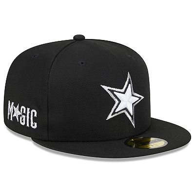 Men s New Era Black Orlando Magic 2023 24 City Edition Alternate 59FIFTY Fitted Hat