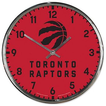 WinCraft Toronto Raptors Chrome Wall Clock