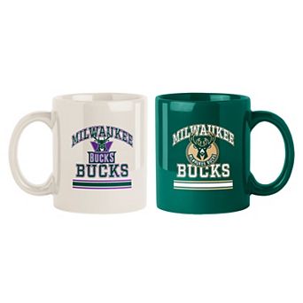 Milwaukee Bucks 2-Pack 15oz. Color Mug Set
