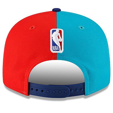 Men's New Era  Black/Navy Brooklyn Nets 2023/24 City Edition 9FIFTY Snapback Adjustable Hat