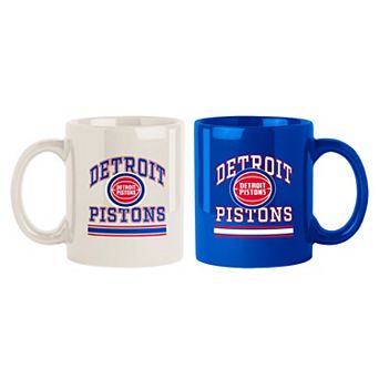Detroit Pistons 15oz. Color Mug 2-Pack Set