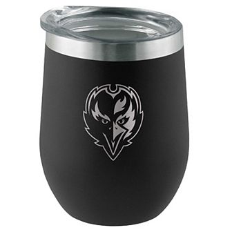 The Memory Company Baltimore Ravens 16oz. Stainless Steel Stemless Tumbler
