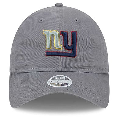 Women's New Era Gray New York Giants Color Pack Multi 9TWENTY Adjustable Hat