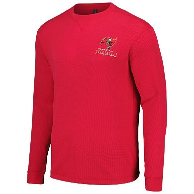 Men's Dunbrooke Red Tampa Bay Buccaneers Cavalier Thermal Long Sleeve T-Shirt