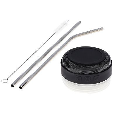 The Memory Company San Diego Padres 30oz. Stainless Steel LED Bluetooth Tumbler