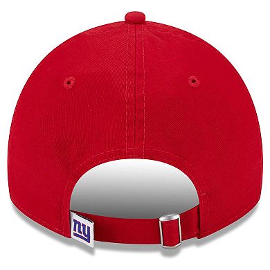 Women's New Era  Red New York Giants  Main Core Classic 2.0 9TWENTY Adjustable Hat