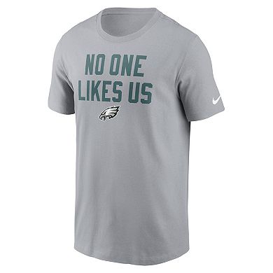 Men's Nike  Gray Philadelphia Eagles Local T-Shirt