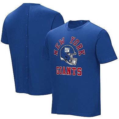 Men's Royal New York Giants Field Goal Assisted T-Shirt