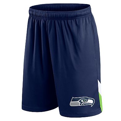 Men's Fanatics Branded Navy Seattle Seahawks Interlock Shorts