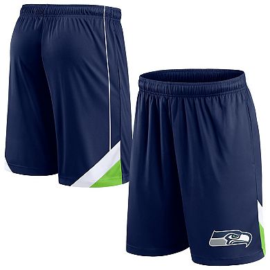 Men's Fanatics Branded Navy Seattle Seahawks Interlock Shorts