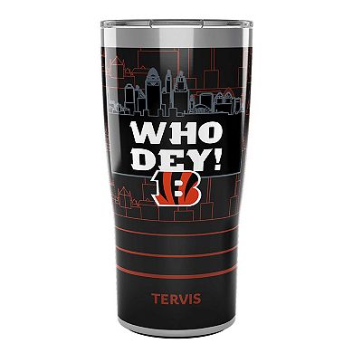 Tervis Cincinnati Bengals 20oz Slogan Stainless Steel Tumbler