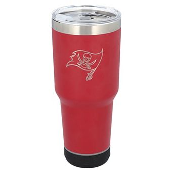 The Memory Company Tampa Bay Buccaneers 30oz. Stainless Steel LED Bluetooth Tumbler