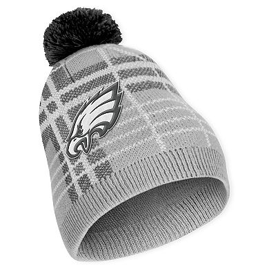 Women's WEAR by Erin Andrews Philadelphia Eagles Plaid Knit Hat with ...