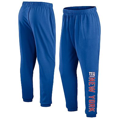 Men's Fanatics Branded Royal New York Giants Big & Tall Wordmark Lounge Pants