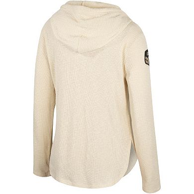 Women's Colosseum Cream UCF Knights OHT Military Appreciation Casey Raglan Long Sleeve Hoodie T-Shirt