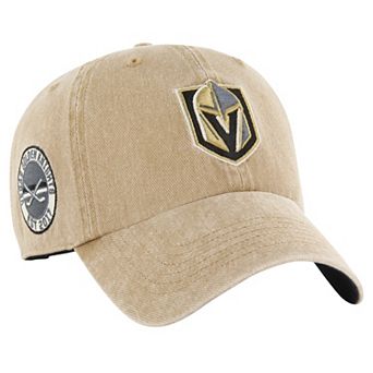 Men's '47 Khaki Vegas Golden Knights Earldor Clean Up Adjustable Hat