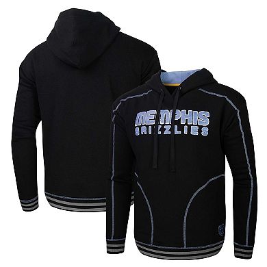 Men's Stadium Essentials Black Memphis Grizzlies Baseline Pullover Hoodie