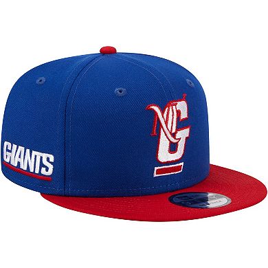 Men's New Era Royal/Red New York Giants City Originals 9FIFTY Snapback Hat