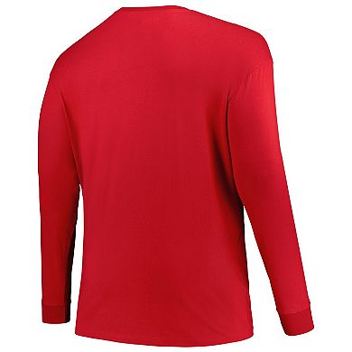 Men's Champion Crimson Alabama Crimson Tide Big & Tall Arch Long Sleeve T-Shirt