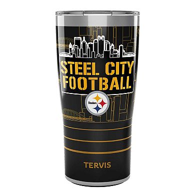 Tervis Pittsburgh Steelers 20oz Slogan Stainless Steel Tumbler