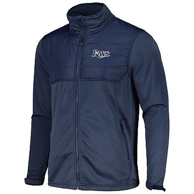 Men's Dunbrooke Heather Navy Tampa Bay Rays Explorer Full-Zip Jacket