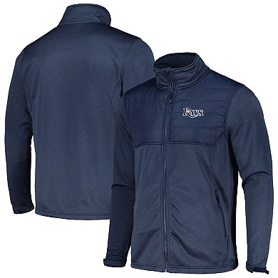 Men's Dunbrooke Heather Navy Tampa Bay Rays Explorer Full-Zip Jacket