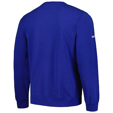 Men's Stitches Royal Chicago Cubs Pullover Sweatshirt