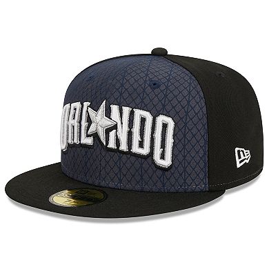 Men's New Era  Navy/Black Orlando Magic 2023/24 City Edition 59FIFTY Fitted Hat