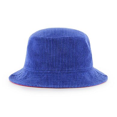 Men's '47 Royal New York Giants Thick Cord Bucket Hat