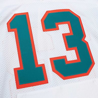 Men's Mitchell & Ness Dan Marino White Miami Dolphins 1995 Authentic Throwback Retired Player Jersey