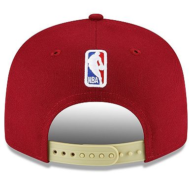 Men's New Era  Wine Cleveland Cavaliers 2023/24 City Edition Alternate 9FIFTY Snapback Adjustable Hat