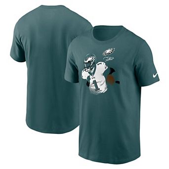 Men's Nike Jalen Hurts Midnight Green Philadelphia Eagles Player Graphic T-Shirt