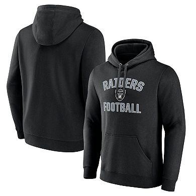 Men's Fanatics Black Las Vegas Raiders Between the Pylons Pullover Hoodie