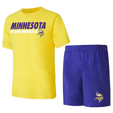 Men's Concepts Sport Purple/Gold Minnesota Vikings Meter T-Shirt ...